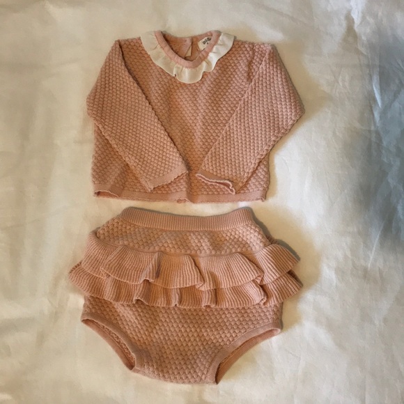 Other - Matching set baby girl outfit